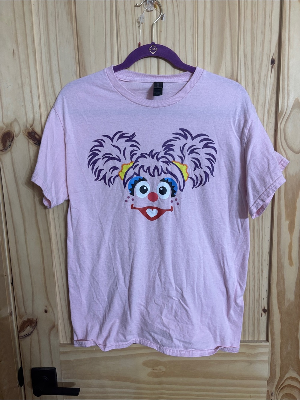 Gildan Light Pink Tee with Abby Cadabby